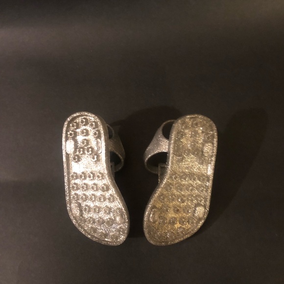 Size 5 Glitter Sandals - Picture 2 of 2